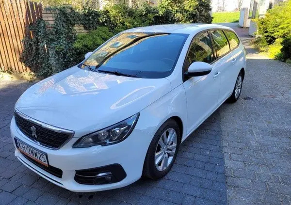 warmińsko-mazurskie Peugeot 308 cena 36000 przebieg: 162000, rok produkcji 2017 z Kraków